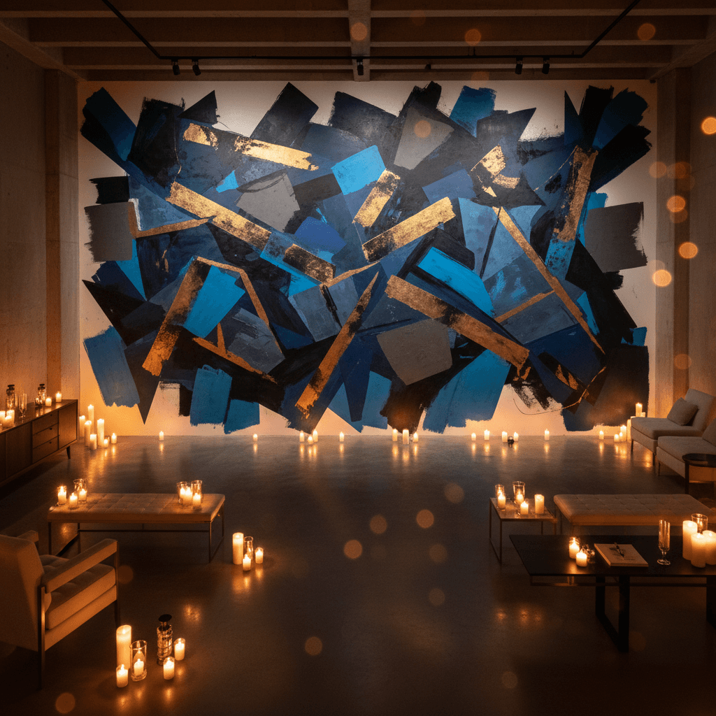 Custom mural by Sam Galer Art